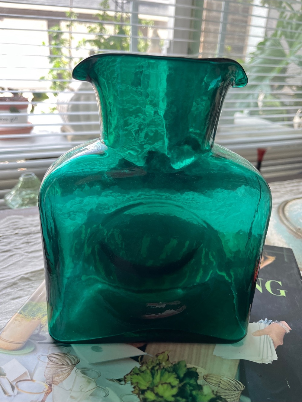 Blenko water glass